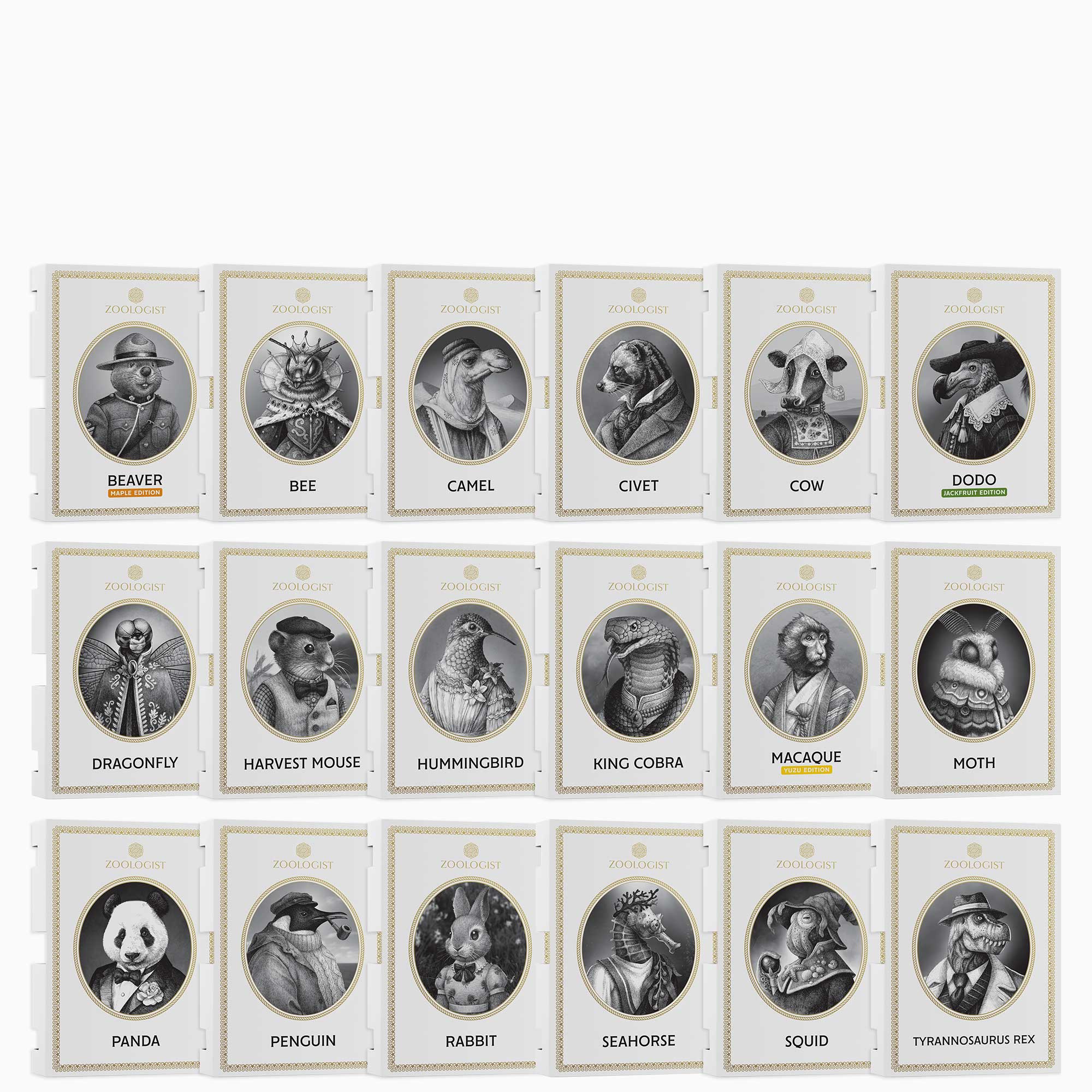 Zoologist Perfumes "Greatest Hits" Sample Set